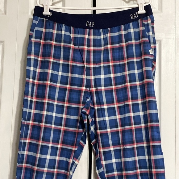 Gap mens plaid casual lounge pants SIZE LARGE - Picture 3 of 12